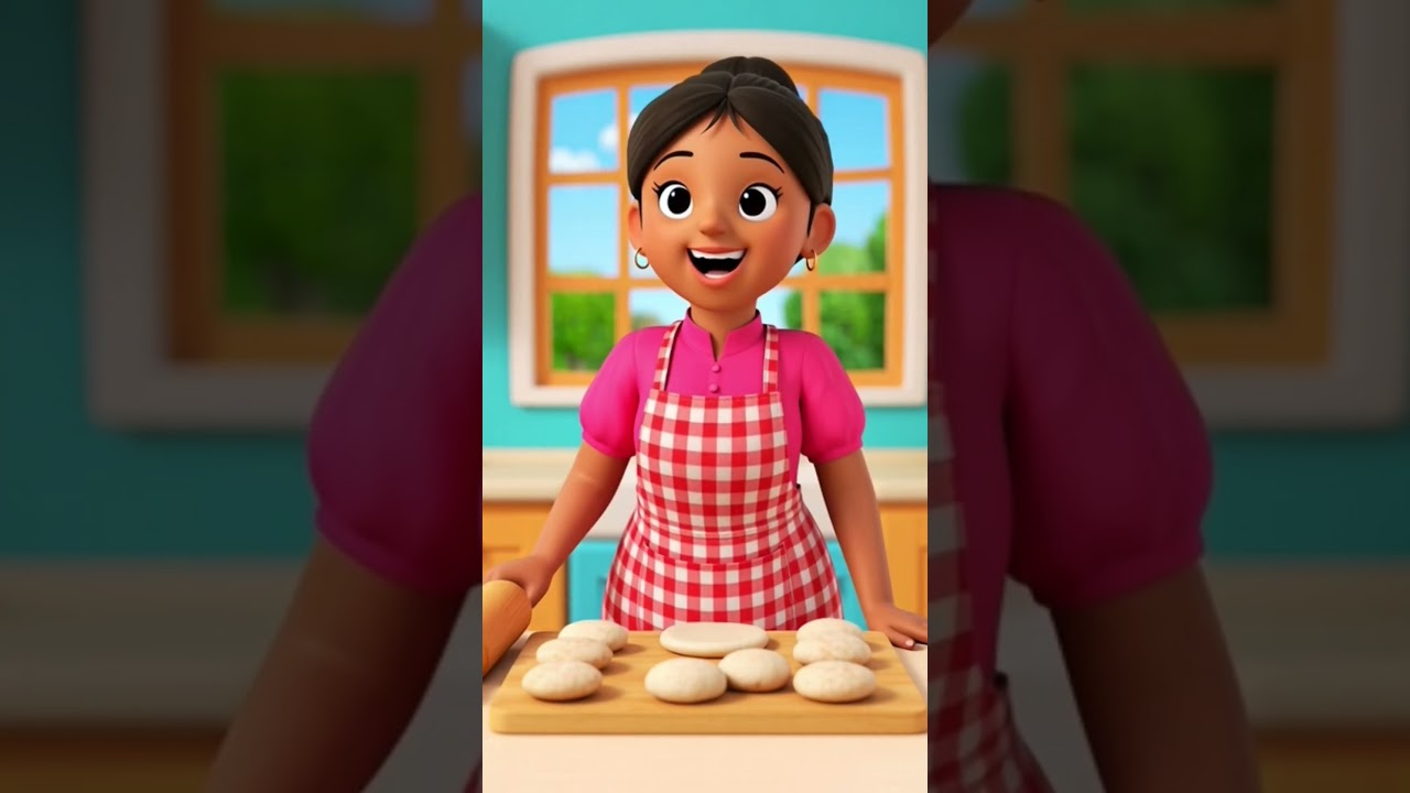 பூரி அம்மா பூரி அம்மா | குழந்தைகள் தமிழ் பாடல் | Kids Food Song