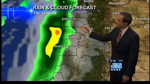 KOIN Forecast 5 p.m, September 18, 2013