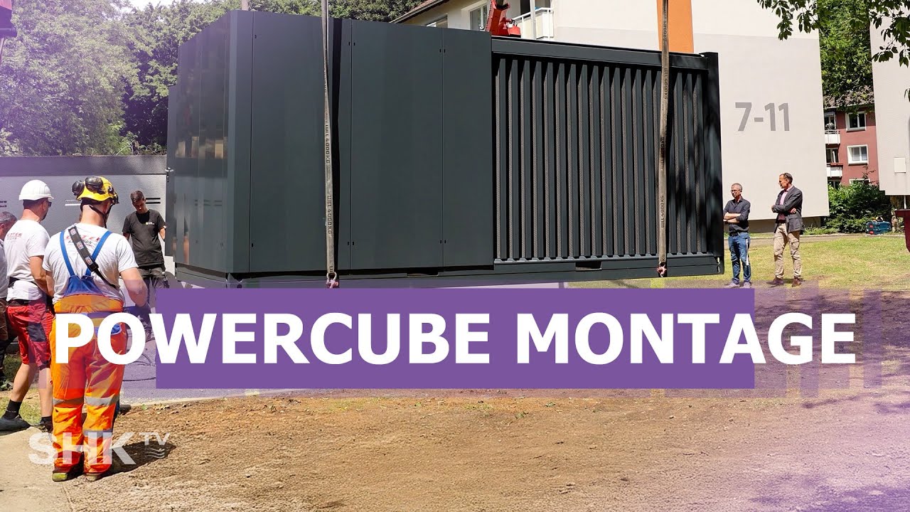 Wie wird eine Wärmepumpenzentrale installiert? | SHK-TV Reportage