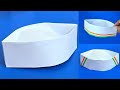 Origami Indian Cap Nehru Topi How To Make A Hat Out Of Paper Gandhi Topi Indian Hat DIY