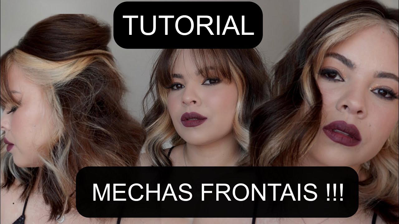 TUTORIAL | MECHAS FRONTAIS| CONTOUR HAIR| passo a passo completão !!!!