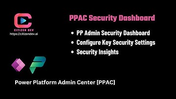 Power Platform Admin Center - Security Hub