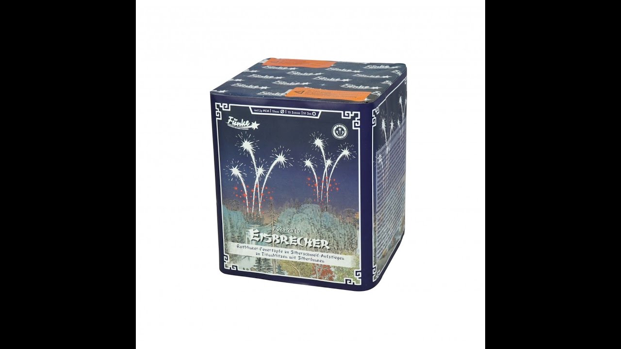 Funke Eisbrecher 25 Schuss 2688-FC25-25-10 www.pyrothron.com Ganzjahresfeuerwerksladen Köpenick