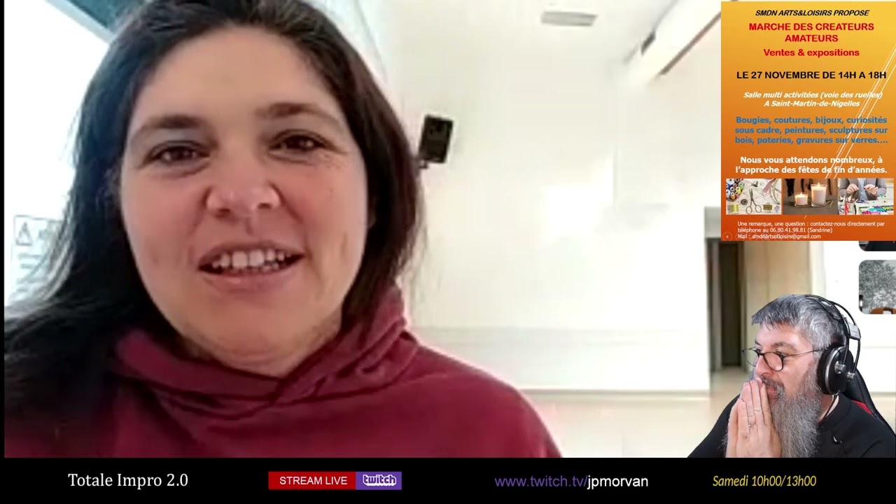 Full Replay : Totale Impro 2.0 - 26 novembre 2022