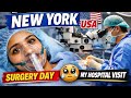 Visiting Eye Hospital in New York 🏥 | Surgery Day Vlog USA 🇺🇸