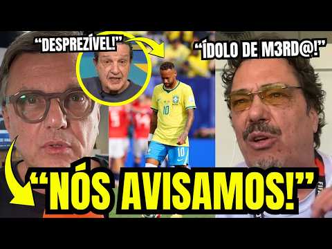 🚨TEMOS QUE ADMITIR:  MAURO CEZAR, JUCA E CASAGRANDE ESTAVAM CERTOS SOBRE O NEYMAR E BRASIL?