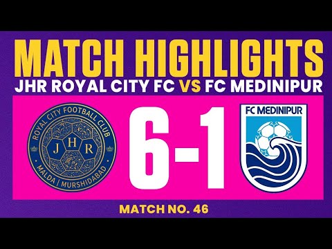JHR Royal City FC vs FC Medinipur | Match Highlights | BSL | SSEN