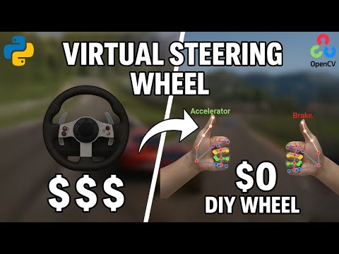 I Turned My Hands Into a Virtual Steering Wheel!!