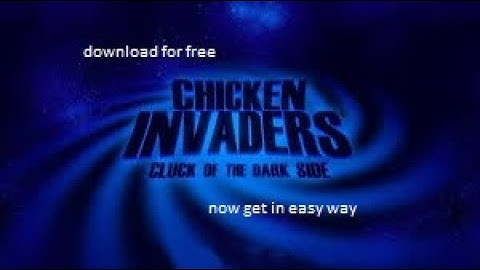 how to download chicken invaders 5 full version in pc  / install chicken invaders 5 IN PC