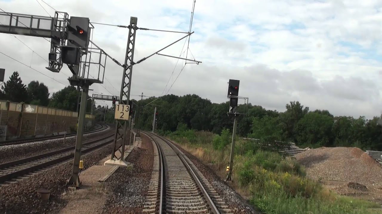 Führerstandsfahrt: Weimar - Erfurt - Gotha - Eisenach (August 2013)