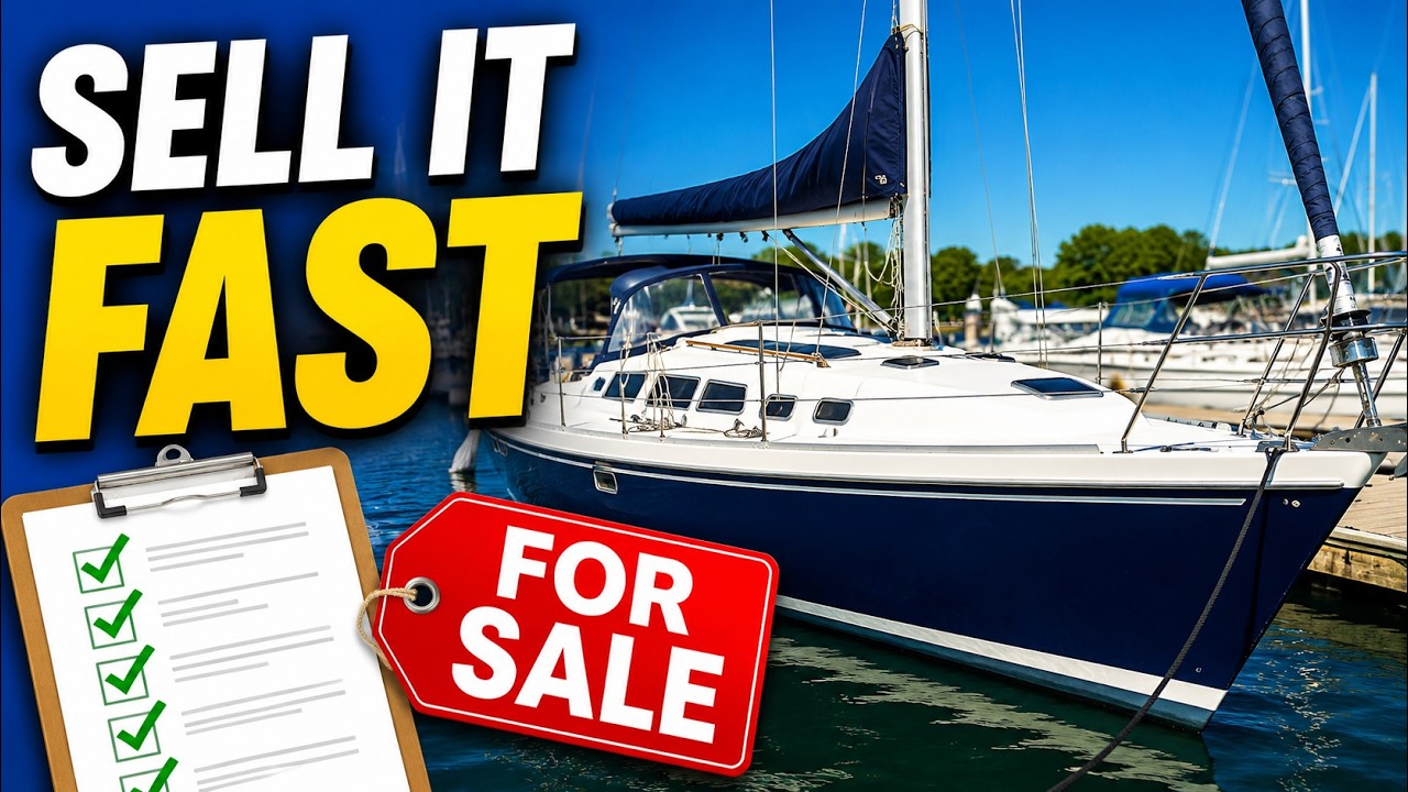 ⁣Selling Your Sailboat? Do This First!