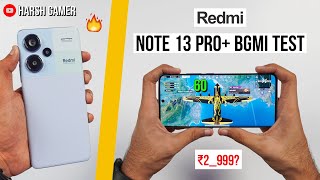 Redmi Note 13 Pro Plus Pubg Test With FPS Meter, Heating and Battery Test | Dimensity 7200 Ultra ?