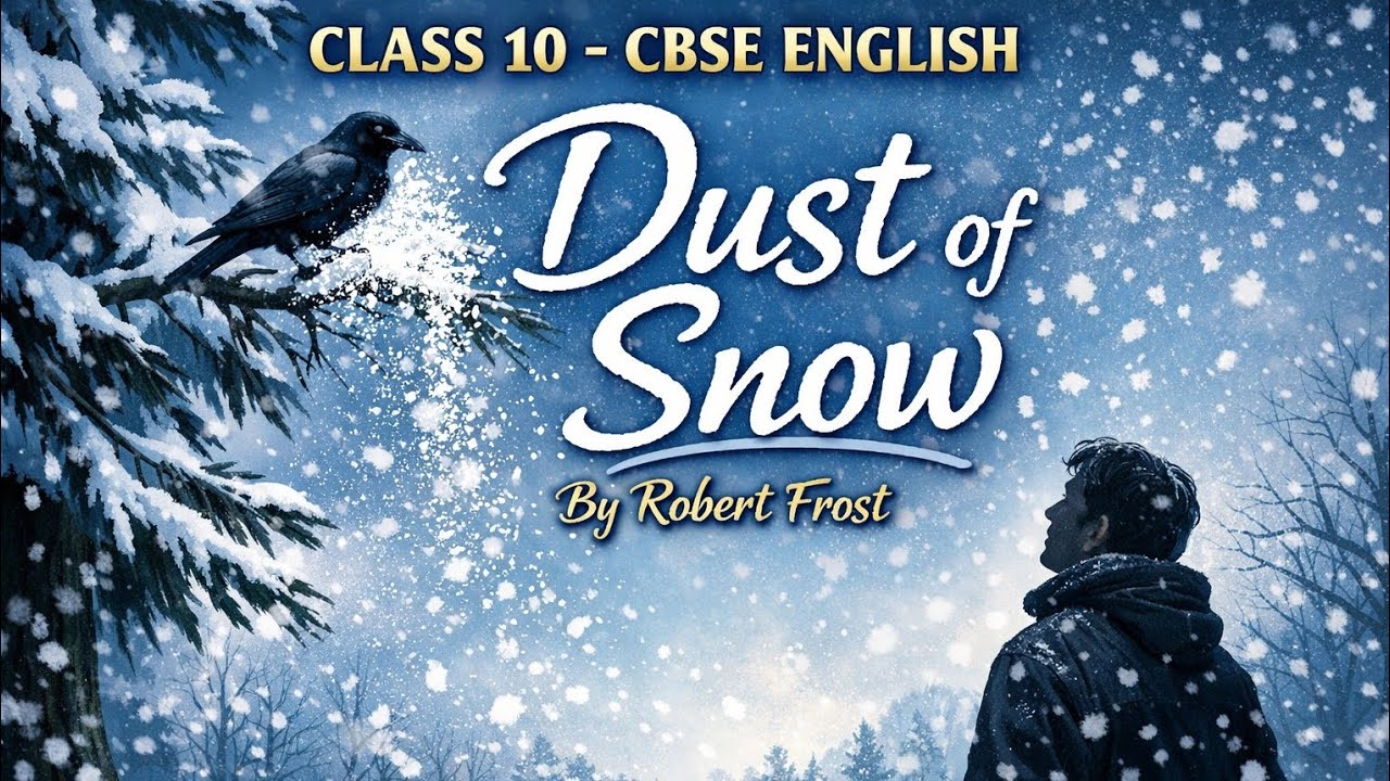 DUST of snow class 10 cbse english**2026*BOARD Animation 