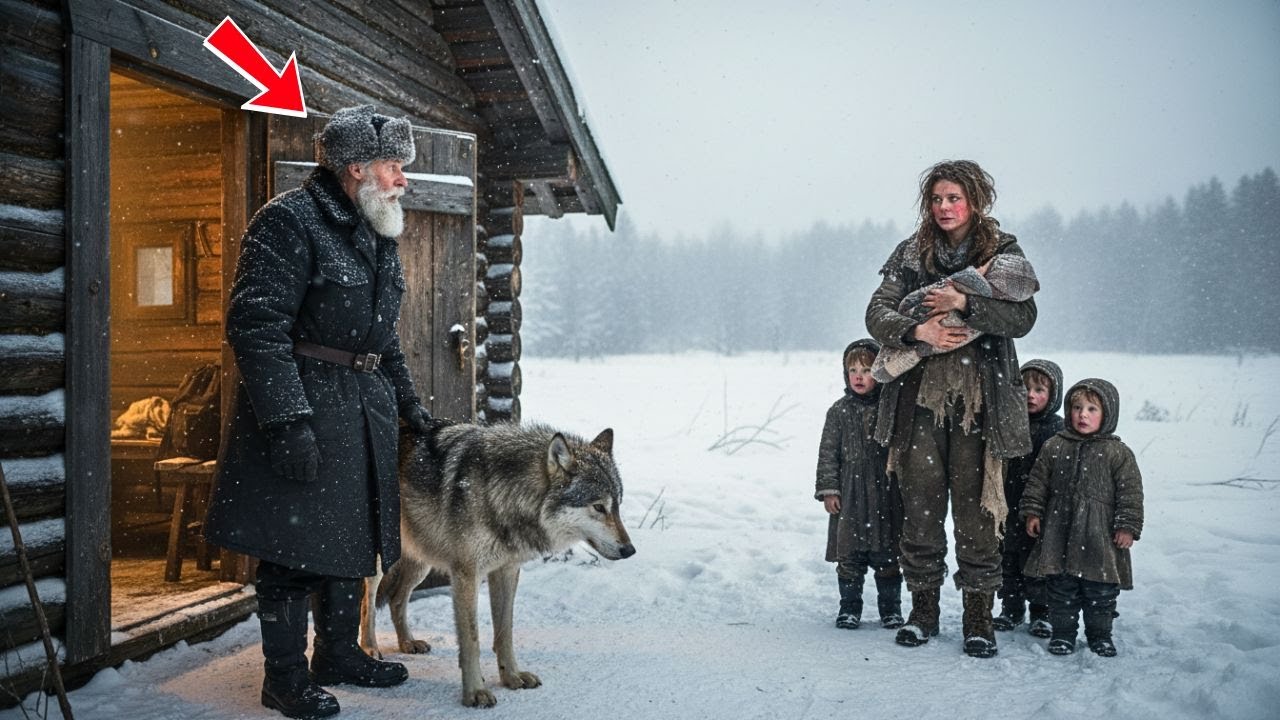 Заблудшая мать и четверо детей, которые согрели сердце старика