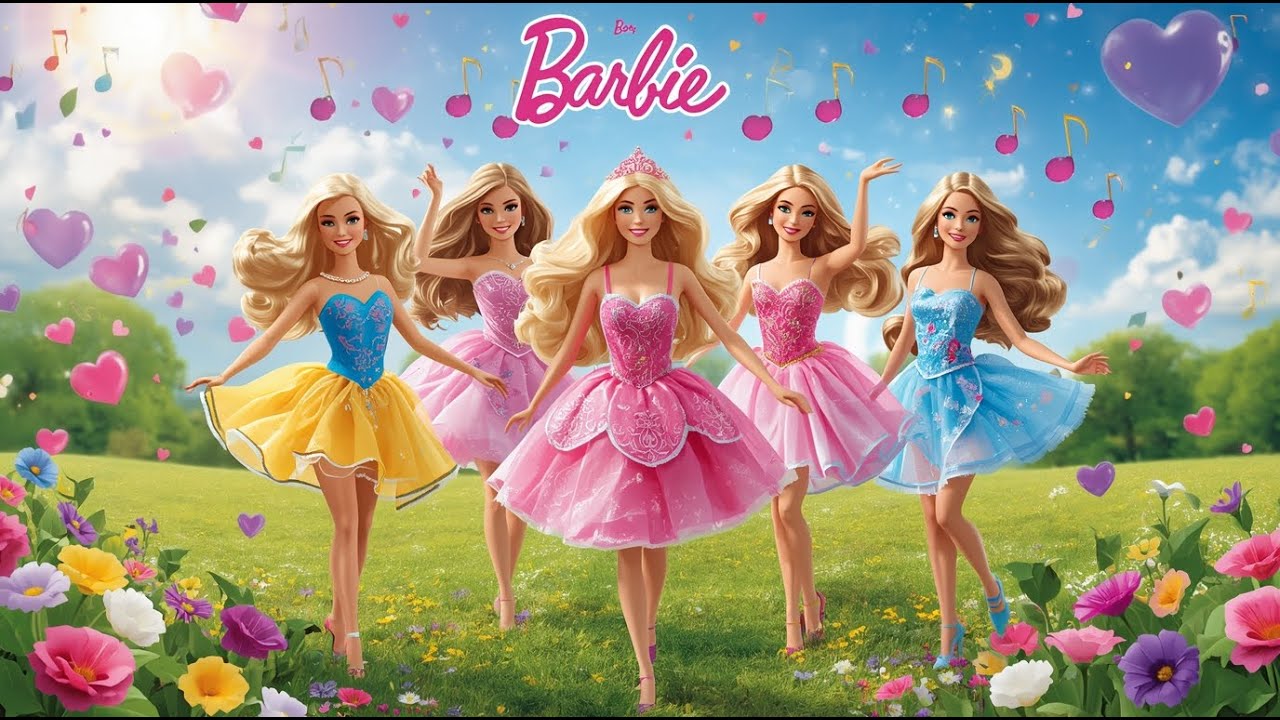 🎀 A Magia da Barbie | Música Infantil Divertida! 🌈