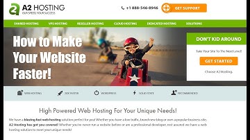 A2 Hosting Review - How to Make Your Website Faster