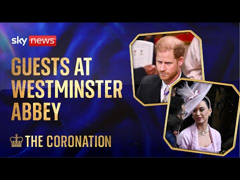 Watch live: Guests arrive at Westminster Abbey for the King's coronation