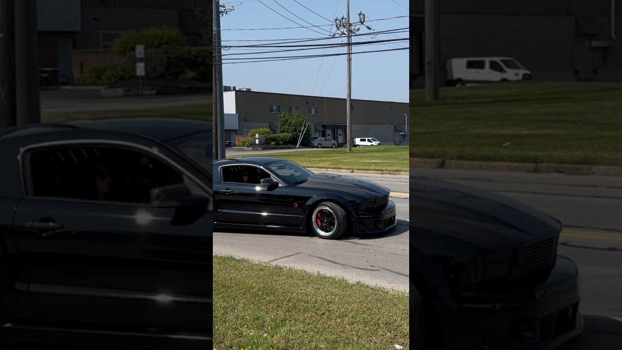 Loud Modded Roush Mustang 2-Step!