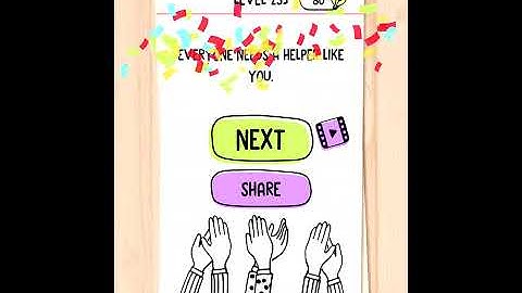 Brain Test: Tricky Puzzles Level 235 Walkthrough Solution Answers Solved