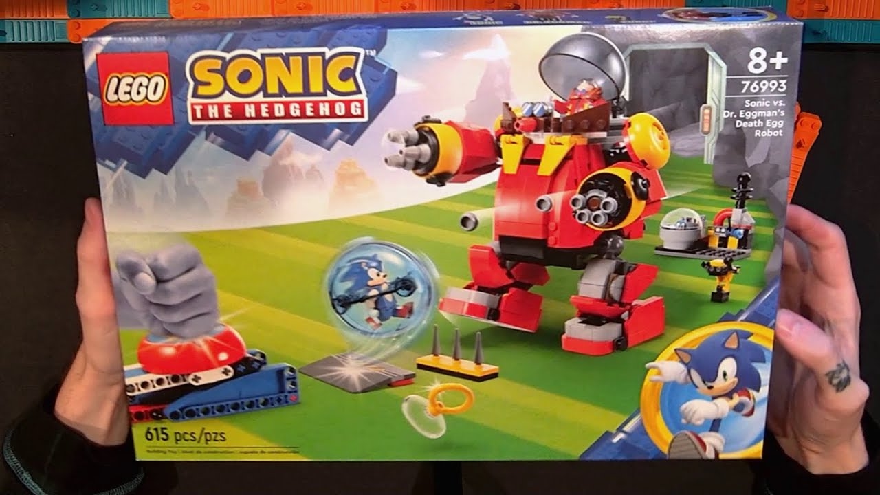 Lego 76993 - Sonic vs Dr. Eggman's Death Egg Robot - Hub Hobby