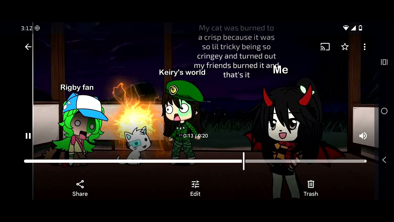 My bread was burned to a crisp meme ft: Rigby fan and 