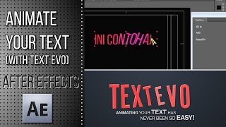 Animate Text With TEXT EVO on After Effects CS4