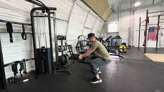 Cable Jump Squats