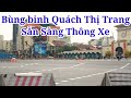 Metro Bến Thành Suối Tiên, Bùng binh Quách Thị Trang trước giờ thông xe @congchinhsaigon