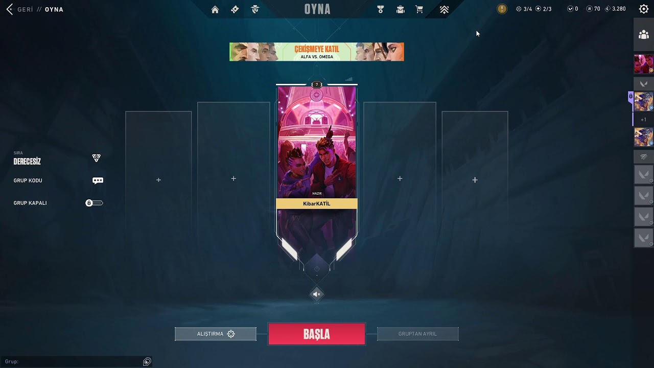 Valorant Canlı Yayın bölüm 3