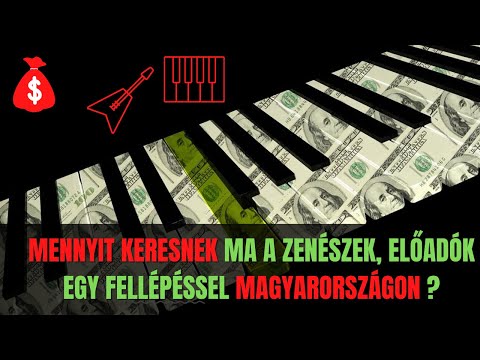 Videó: Mennyit kapnak a zenei ügynökök?