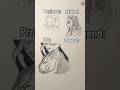 How to draw Nezuko from Beginner to Legend #ytshorts #animeeart #art #artdrawing #nezuko #sketch