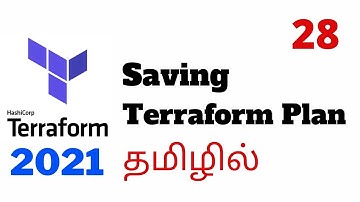 Terraform in Tamil #28 | Saving Terraform Plan #terraformintamil