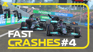 F1 2021 | FAST CRASH COMPILATION #4