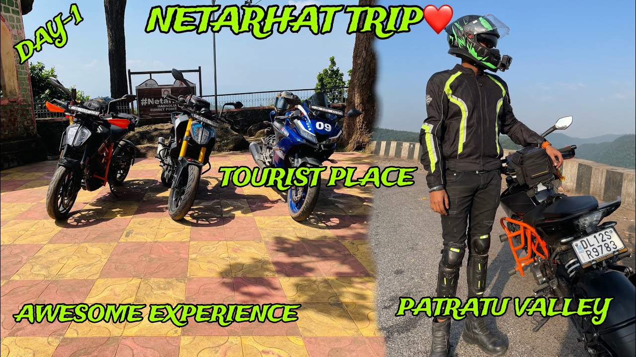 NETARHAT TRIP|| WITH KTM DUKE 390,KTM DUKE 250 & YAMAHA R15 V3🔥||JHARKHAND FAMOUS TOURIST PLACE❤️||