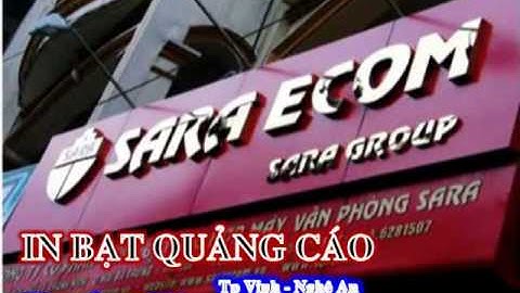 Làm biển quảng cáo thiết kế đẹp rẻ tại nghệ an giao hàng tận nơi