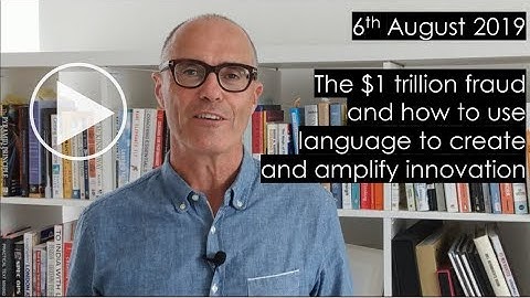 The $1 trillion fraud: the language of innovation | Verbal Identity