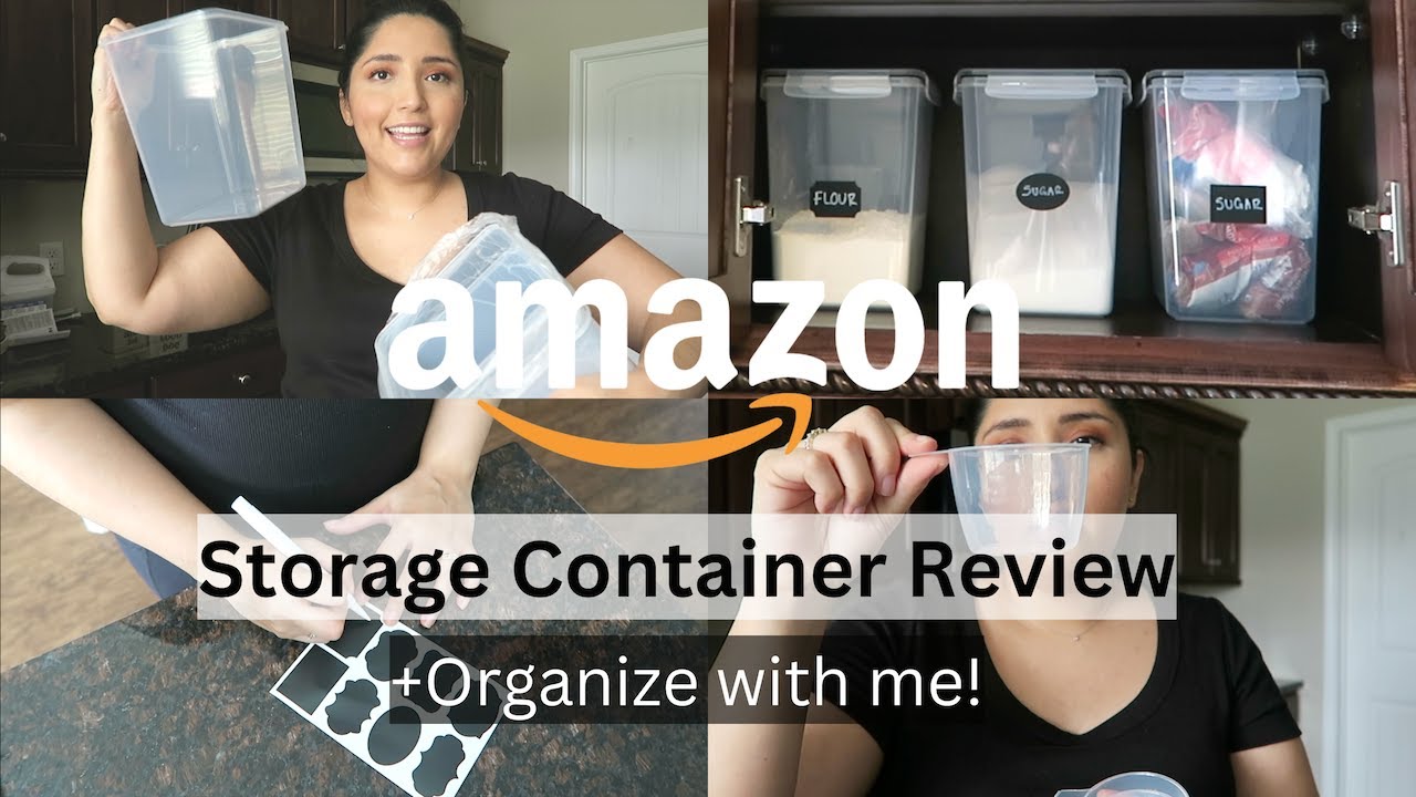 Amazon Food Storage Container Review! +Unboxing & Organize with me!
