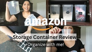 Amazon Food Storage Container Review unboxing  Organize With Me