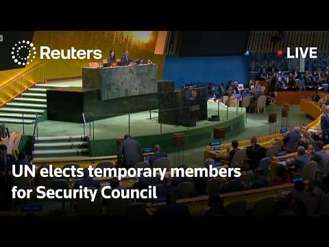 LIVE: UN elects five countries for Security Council temporary seats