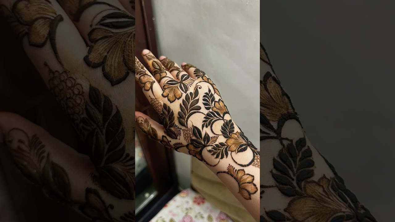 🌹flower leaves design