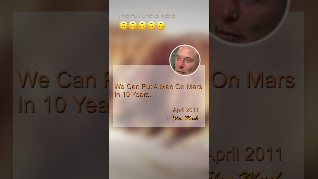 Elon's Promise Collection: Mars Edition 