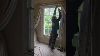 How to remove a sash window part one