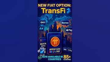💰Pi Network Updates: Now Fiat Option is available (TransFi)#pi #okx #crypto #banxa #btc #piwallet📢