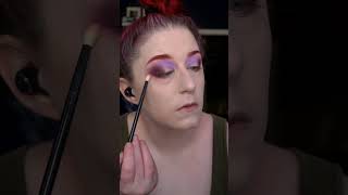 Purple shifty look with the Bella Beaute Bar X Noopur Makeup Coalescence Palette
