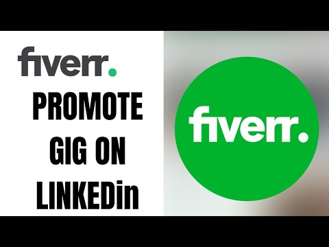 How to promote Fiverr gig on LinkedIn - YouTube
