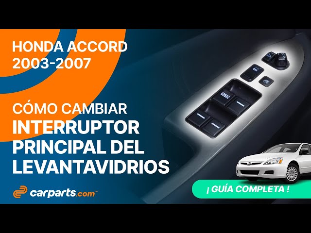 Luna De Espejo Lateral Izquierdo Para Honda Accord 2003-2007 (sedán Y Coupé) – Reemplazo Directo Kool Vue