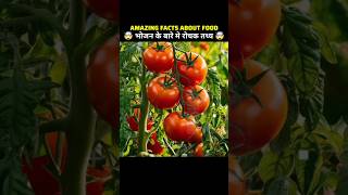 भोजन के बारे में रोचक तथ्य | Top Amazing Facts in hindi #shortvideo #youtube #facts #trending #food
