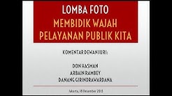 [KOMENTAR JURI LOMBA FOTO] ARBAIN RAMBEY, DON HASMAN, DANANG ORI - Durasi: 14.19. 