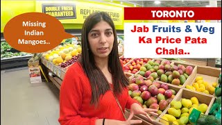 Buying Canadian Fruits & Vegetables from Freshco 🇨🇦 | Grocery Shopping | Sangz Stories | Vlog