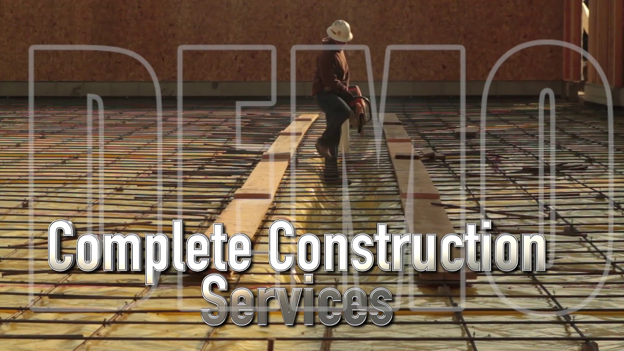 Construction Contractor Demo Video for Contractors in Miami FL